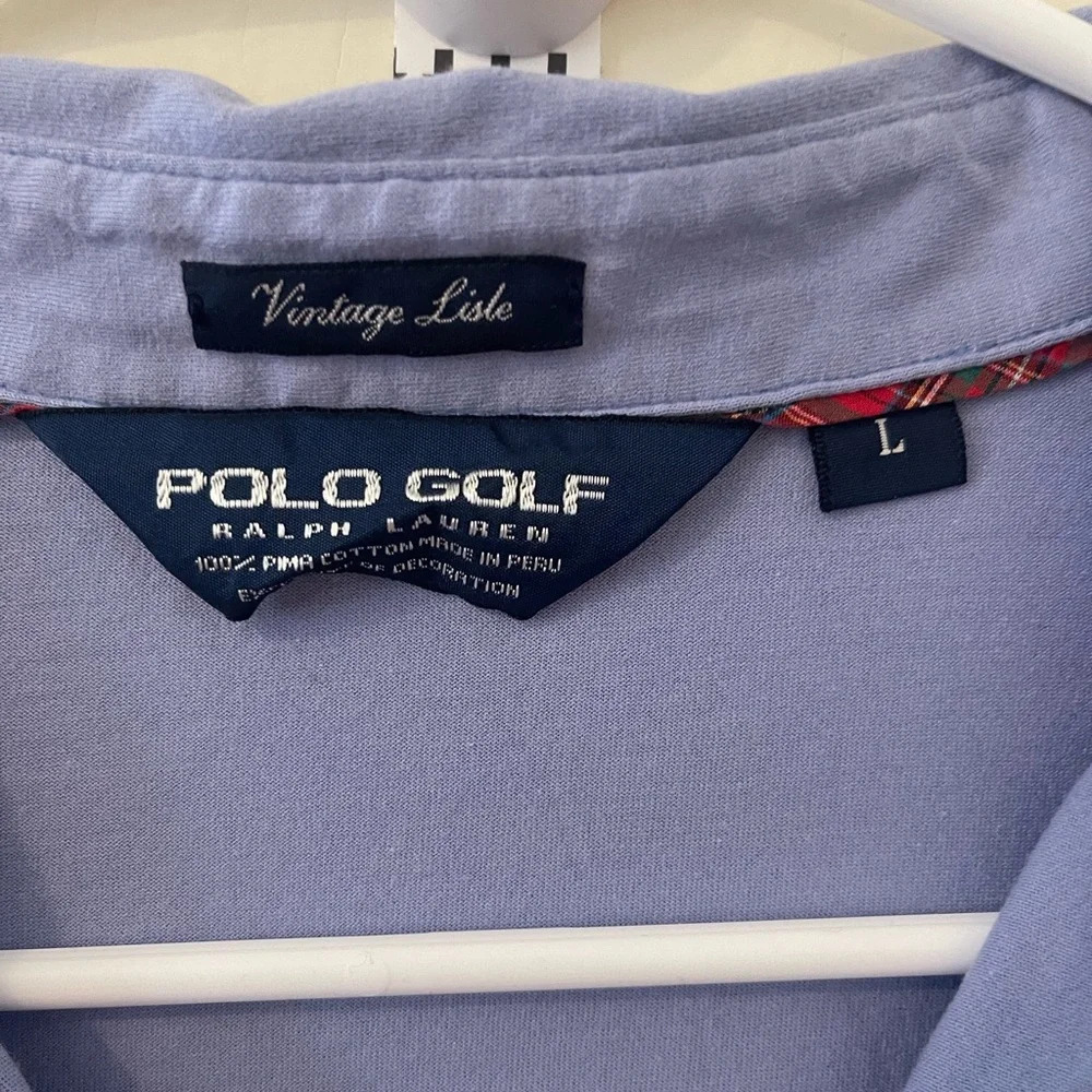 POLO GOLF “Vintage Lisle” LOTH Cotton Polo - Picture 2 of 12